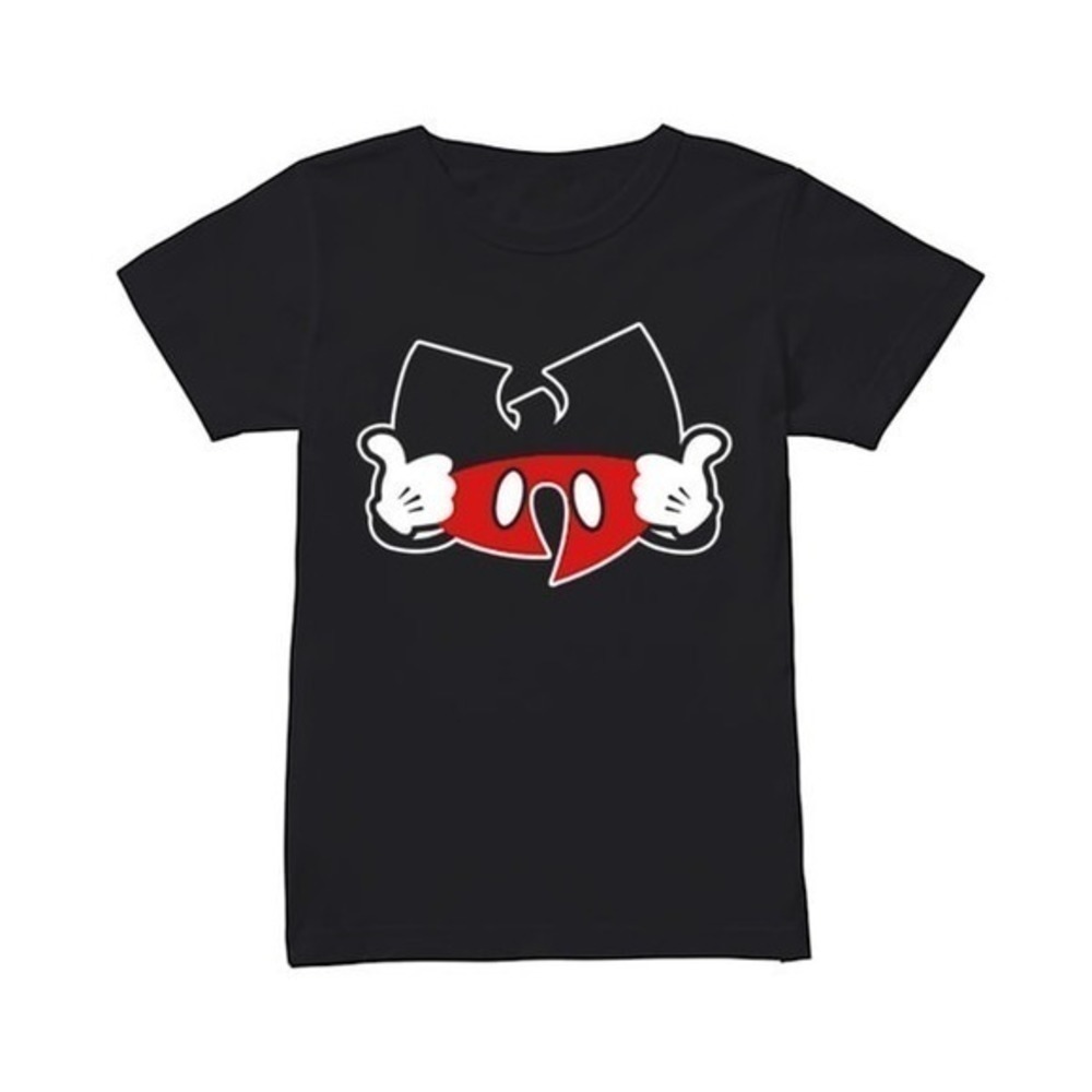 Mickey Mouse Wu Tang Clan Classic Unisex Tee Graphic Shirt Retro Style Tee